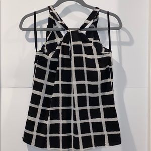 Banana Republic Blouse Black&White